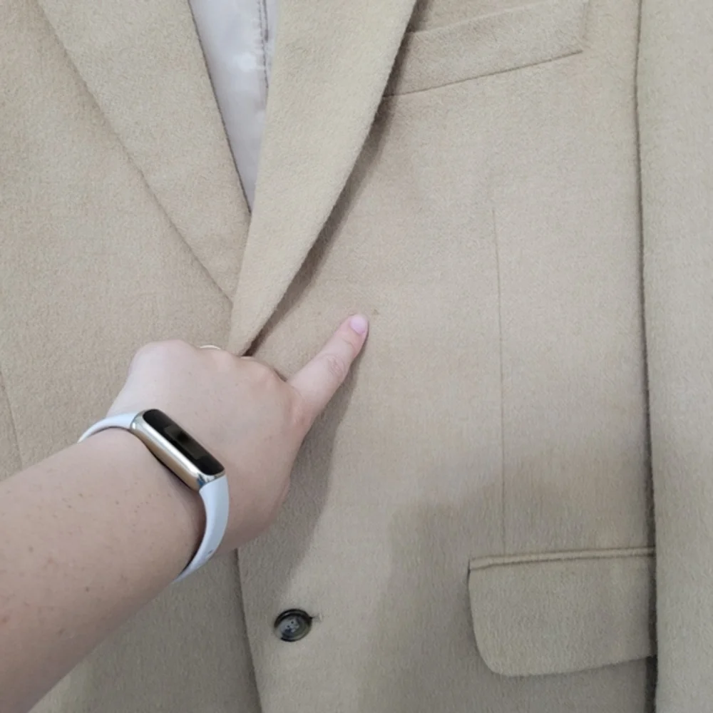 Jos. A Bank 100% Camel Hair Sports Coat Size‎ 40S Tan Office Church **Read**